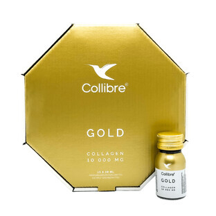 Collibre Gold Shot, collagene 10000 mg, 30 ml x 15 pezzi