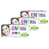 ENTitis set for children over 3 years old, tutti frutti flavor, 3 x 30 tablets