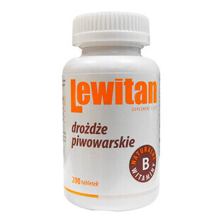 Levitan Brewer's yeast, 200 tablets