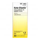 Keto-Diastix, urine strip tests, 50 units