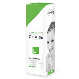 CutisHelp L, psoriasi, unguento notturno alla canapa, 100 ml