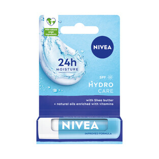 Nivea, nährender Lippenstift, Hydro Care, SPF 15, 1 Stück