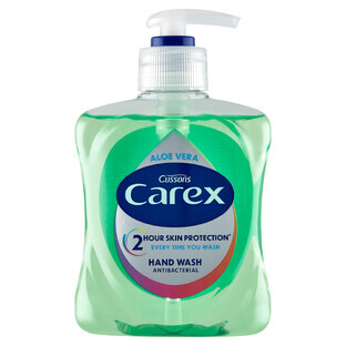 Carex Savon liquide antibactérien à l'aloe vera, 250 ml