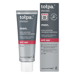 Tolpa Dermo MEN, Anti-edad, crema antiedad, 40 ml