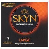 Unimil Skyn Large latexvrije condooms, 3 stuks