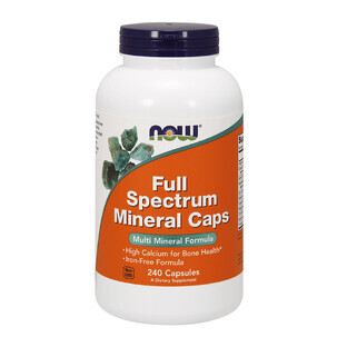 Now Foods Full Spectrum Mineral Caps, 240 capsules