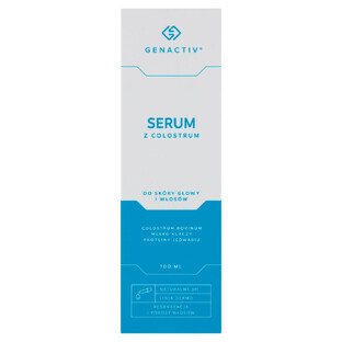 Genactiv, colostrum serum for scalp and hair, 100 ml
