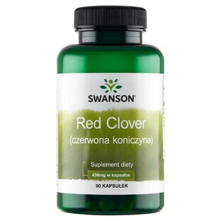 Swanson Red Clover Blossom, red clover, 90 capsules