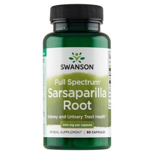 Swanson Zarzaparrilla Raíz, raíz de grosella, 60 cápsulas