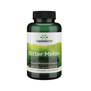 Swanson Bitter Melon, bitter melon, 120 capsules