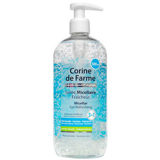 Corine de Farme refreshing micellar gel, 500 ml