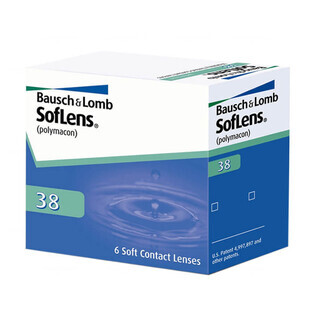 SofLens 38 contactlenzen, 30 dagen, -4.25, BC 8.4, 6 stuks.