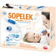 Sopelek 3+, nasal aspirator, from birth, vacuum + adapter + aspirator filters, disposable, 10 pieces + sanitary pads, 2 pieces