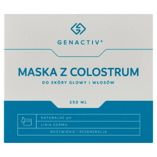 Genactiv, colostrum mask for scalp and hair, 250 ml