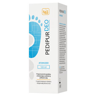 Pedipur Deo, préparation antifongique, atomiseur, 100 ml
