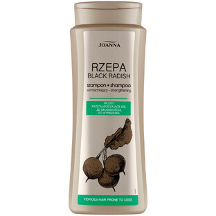 Joanna Turnip, Shampoo rinforzante per capelli grassi, 400 ml