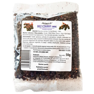 Herbapol Vlierbes Black Fruit, vruchtenthee, 50 g
