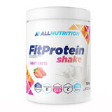 Allnutrition FitProtein Shake, strawberry flavor, 500 g