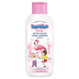 Bambino Kids, Gel lavacabezas y corporal 2 en 1, Bolek i Lolek i flamingo, a partir de 1 año, 400 ml Bambino Kids, Gel lavacabezas y corporal 2 en 1, Bolek i Lolek i flamingo, a partir de 1 año, 400 ml