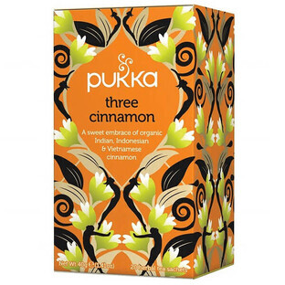 Pukka, tea with three cinnamons, organic, 20 sachets