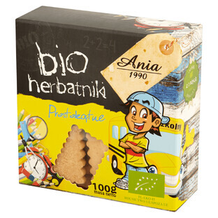 Ania Bio Bio-Kekse, rechteckig, 100 g