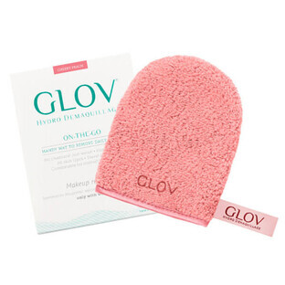 Glov On-The-Go Cheeky Peach, gant démaquillant, 1 pièce