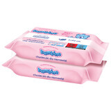 Bambino, wet wipes for babies and children, pack of two, 2 x 63 pieces