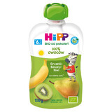 HiPP HiPPiS Bio Fruchtmousse, Birne, Banane und Kiwi, nach 6 Monaten, 100 g