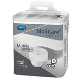 MoliCare Premium Mobile, diapers, size M, 80-120 cm, 9 drops, 14 pcs