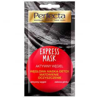 DAX Perfecta Express Mask, Mască de detoxifiere cu carbon, 8 ml