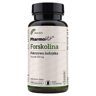 PharmoVit Forskolin, urzică indiană, 90 capsule