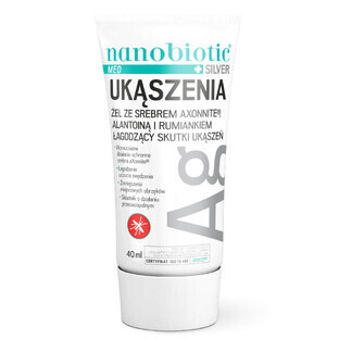 Nanobiotic Med Silver Bites, beruhigendes Gel, 40 ml