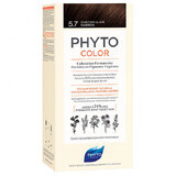 Phyto Color, hair dye, 5.7 light brown brown, 50 ml