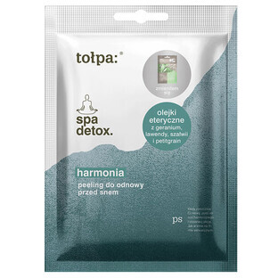 Tolpa Spa detox, Harmonia, scrub voor vernieuwing voor het slapen gaan, 42 g