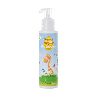 Azeta Bio, organic care and massage oil for babies and children from birth, 100 ml