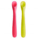 Spuni feeding spoon, level 2, lime and pink, from 8 months, 2 pieces