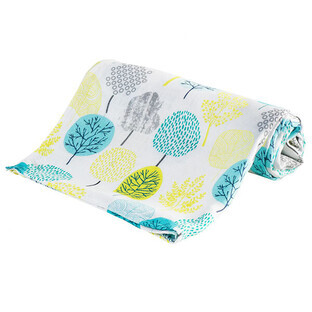Bocioland, bamboo diaper, forest, 75 x 75 cm, 1 pc