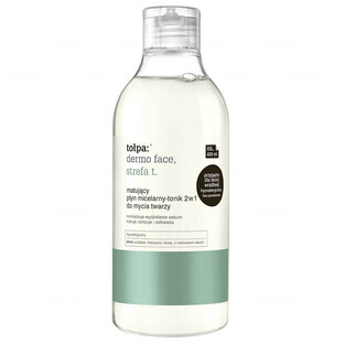 Tolpa Dermo Face, Zona T, Loción micelar, 400 ml