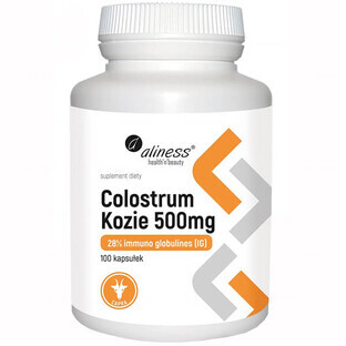 Aliness Goat colostrum 500 mg GI 28%, 100 capsules