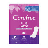 Carefree sanitary pads, plus large fresh, 46 pcs