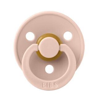 Bavoirs Colour, sucette, caoutchouc, taille L, Blush, 18+, 1 pièce