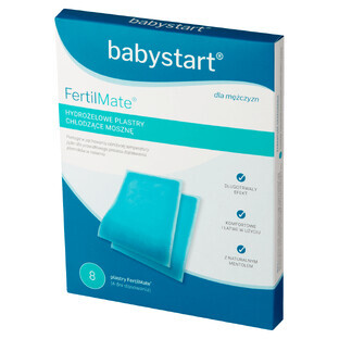 Babystart FertilMate, scrotal cooling patch, 8 pieces