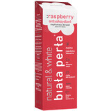 White Pearl Natural & White, whitening toothpaste, raspberry antioxidant, 75 ml.