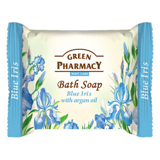 Groene Farmacie, zeep, blauwe iris, arganolie, 100 g