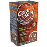 Color&amp;Soin, Haarfärbemittel, 7GC, kupferblond, 135 ml