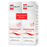 Emolium Dermocare, bath emulsion for children from day 1 and adults, 2 x 400 ml