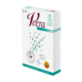 Veera Forte, mallas largas de compresión, compresión clase II, puntera cerrada, talla 4, color caramelo Veera Forte, mallas largas de compresión, compresión clase II, puntera cerrada, talla 4, color caramelo