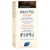 Phyto Color, tinte para el cabello, 6/77 castaño claro, capuchino, 50 ml
