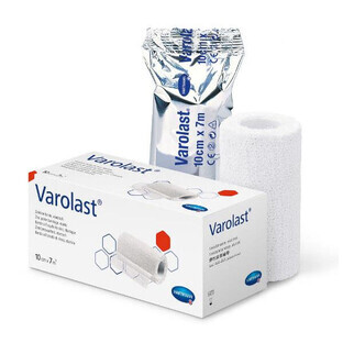 Varolast, elastic tape with zinc paste, 10 cm x 7 m, 1 pc