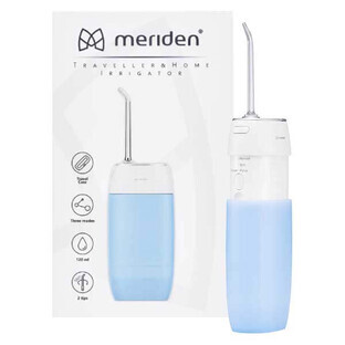 Meriden Traveler &amp; Home, irrigador dental, inalámbrico, MD 1522